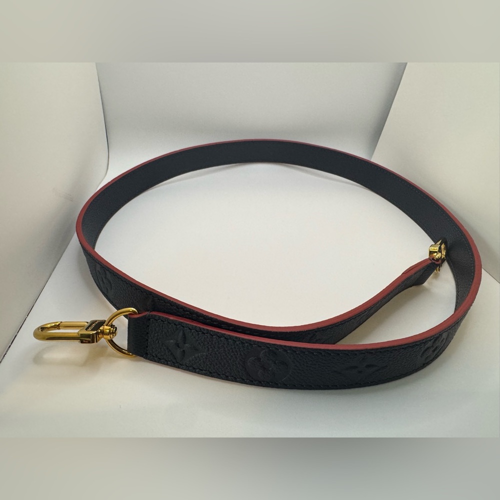 Louis Vuitton Sully PM Marine Rouge Monogram Empreinte Leather - Picture 10 of 10